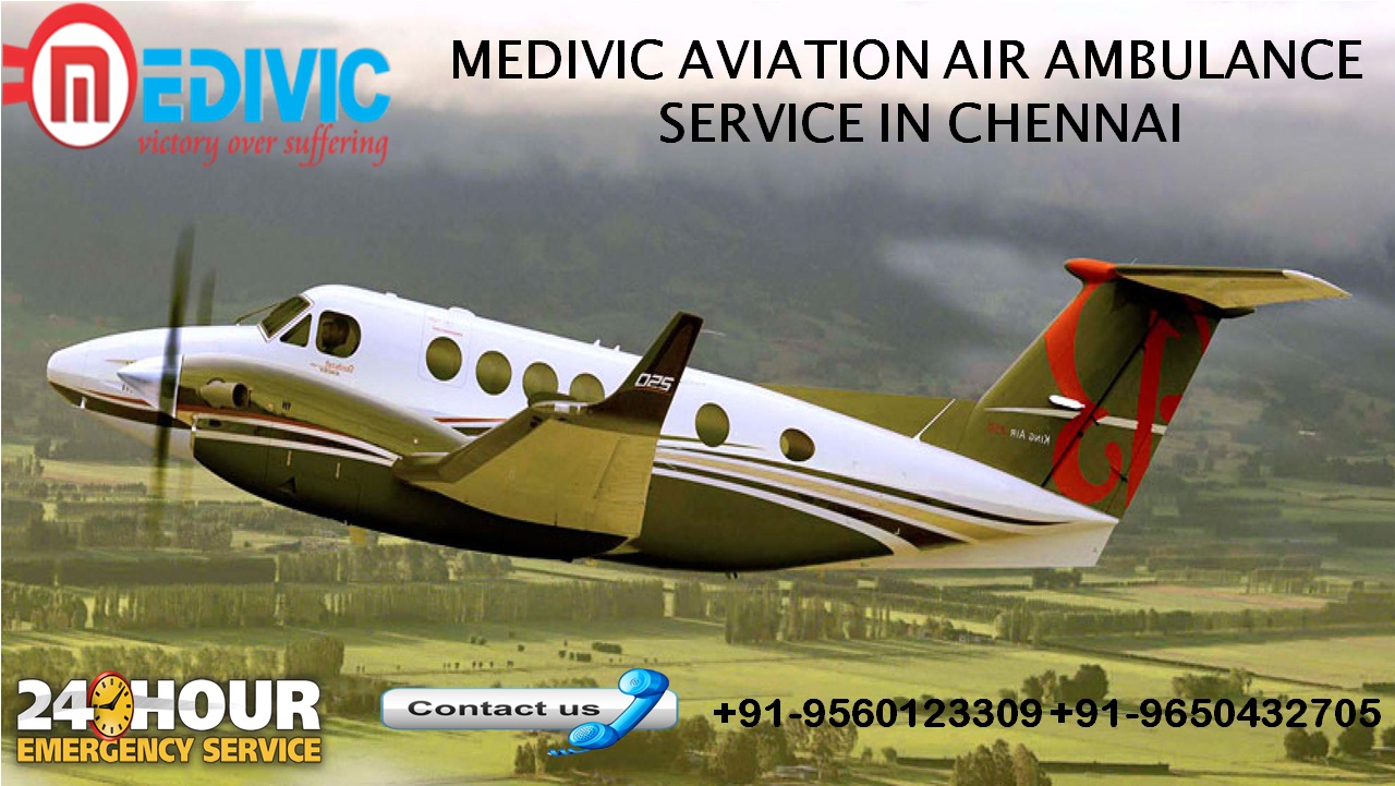 medivic air ambulance in chennai